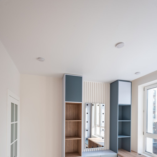 Установка натяжной конструкции в детскую комнату