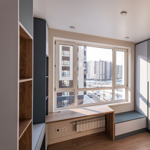 Установка натяжной конструкции в детскую комнату